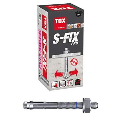 Image de TOX goujon d&#039;ancrage en Acier Galvanisé S Fix Pro, m16x170/50 mm, 25 pièces, 04010223
