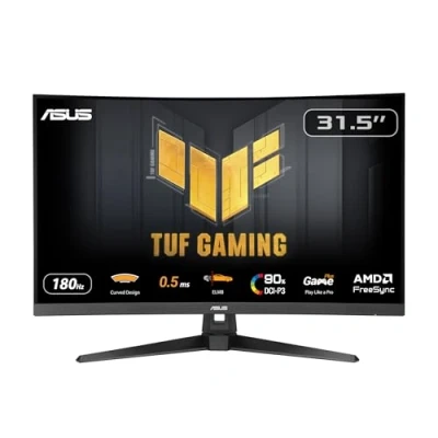 Image de Moniteur de jeu ASUS TUF Gaming VG32WQ3B 31,5&quot; incurvé 180 Hz 0,5 ms GTG