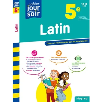 Image de Latin 5e Cahier Jour Soir: Conçu et recommandé par les enseignants Livre d’occasion Très bon
