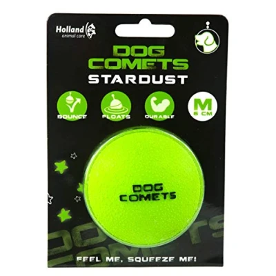 Image de Dog Comets Ball Stardust Vert 6cm