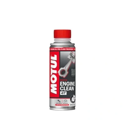 Image de Motul Nettoyant Moteur Avant Vidange Additif Curatif pour Moteurs 4 Temps Réduction Usure et Consommation Amélioration Performances Engine Clean Moto 200 ML
