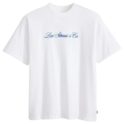 Image de Levi&#039;s Vintage FIT Graphic TEE Tshirt imprimé, Homme, Taille: Small, Levis script *white plus*