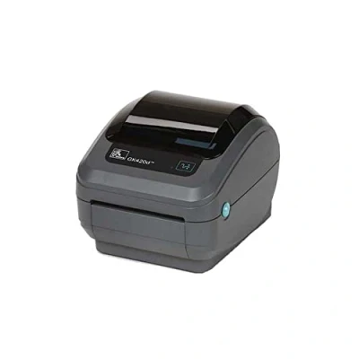 Image de Zebra GK420d Imprimante d’étiquettes de Bureau (Impression Thermique directe, 203 x dpi, 127 mm/Sec, Filaire, Ethernet, 8 Mo) (Reconditionné)