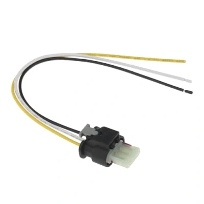 Image de Create idea Connecteur de capteur stationnement PDC à 3 Broches 2359997 Voiture 15 cm Compatible avec BMW X3 F25 X5 E70 F10 F11 Pièce Rechange
