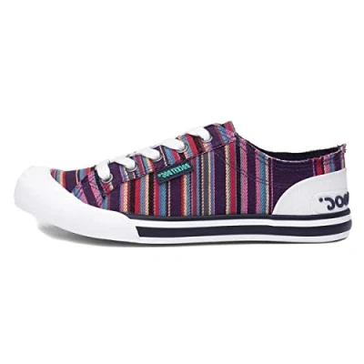 Image de Rocket Dog Femme Jazzin Baskets, Multicolore (Aloe Navy Multi B48), 38 EU