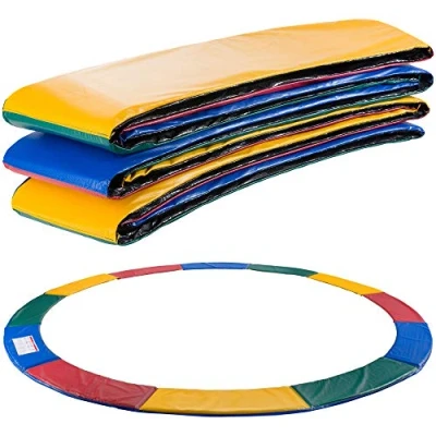 Image de AREBOS Coussin de Protection pour Trampoline Remplacement 457 cm Couverture Rembourrage résistant aux intempéries et UV Anti déchirure Colorée