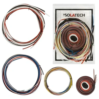 Image de Tubulure thermo rétractable de 73 mètres Ensembles d’assortiment ISOLATECH Toutes les tailles et couleurs en une seule pièce (longueur totale mètres)