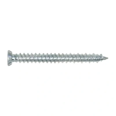 Image de Index hpz75132 Vis Béton Tête Plate filetage Hi Lo pointe diamant torx 30 zingage 7,5 x 132