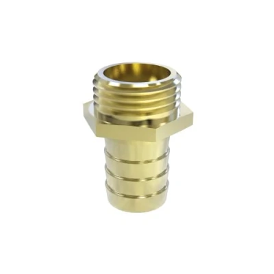 Image de ABA Beul 10010.260.2 Raccord de tuyau avec filetage hexagonal et mâle 2 x 40 mm Laiton 1 1/2