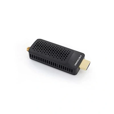 Image de Metronic 441625 Décodeur Tuner TNT dongle Stick DVB T2 HEVC HDMI Port USB Noir