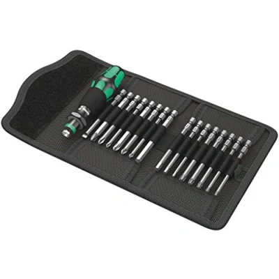 Image de Wera Jeu, Acier allié, Noir/Vert, 153 x 135 53 mm