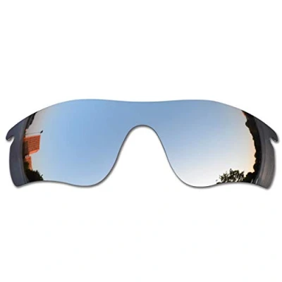 Image de SOODASE Pour Oakley Radarlock Path Des lunettes de soleil Argenté Verres remplacement polarisés