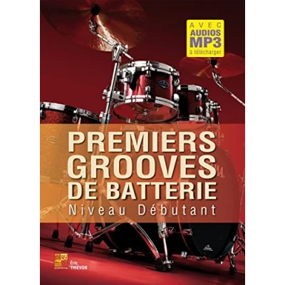 Image de Premiers grooves de batterie (Livre grand format avec enregistrements audios à télécharger)