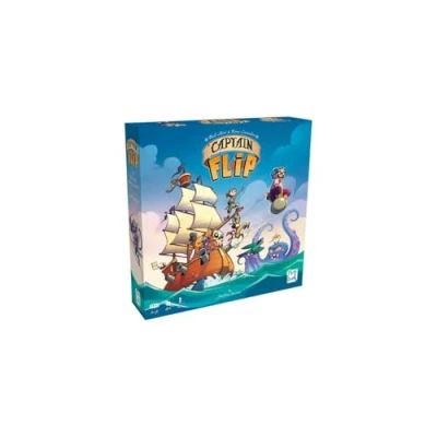 Image de Asmodee Play Punk Captain Flip Jeux de société stratégie Jeu Adultes et Enfants à partir 8 Ans 2 5 Joueurs Version française