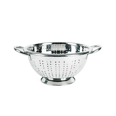 Image de Excelsa Traditionnel Passoire en Acier Inoxydable Argent 22 cm