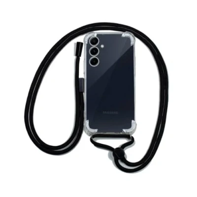Image de Cool Coque avec Cordon Noir pour Samsung A556 A55 5G