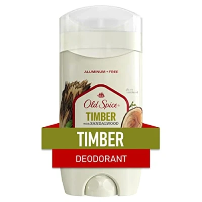 Image de Old Spice Fresher Collection Invisible Solid Men&#039;s Deodorant, Timber, 3 Ounce by