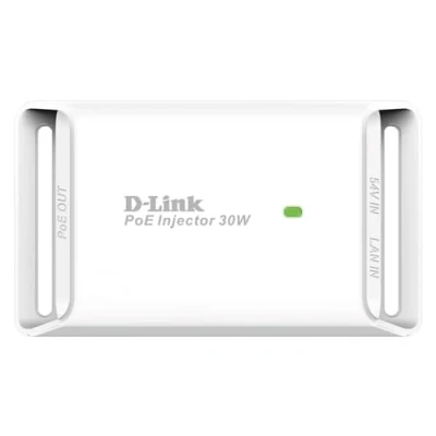 Image de D Link DPE 301GI Injecteur 1 Port Gigabit POE 802.3/3u/3ab 10/100/100BASE T 802.3at et 802.3af jusqu&#039;à 30W Idéal pour Alimenter vos Équipements