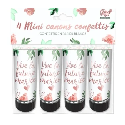 Image de STC 4 Mini canons confettis EVJF