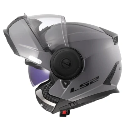 Image de LS2, Casque Moto Modulable Scope II Solid Matt Titanium, L