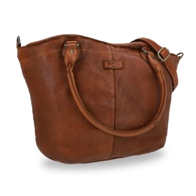 Image de Gusti Leder Dione Sac à main, Taille: One Size, Cognac