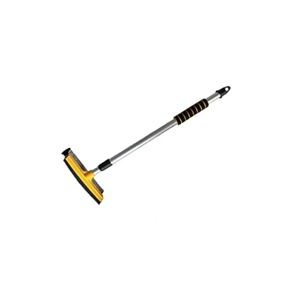 Image de TOM PAR T9038 Brosse pour nettoyage des vitres 55 80 avec éponge, télescopique Flexi blade