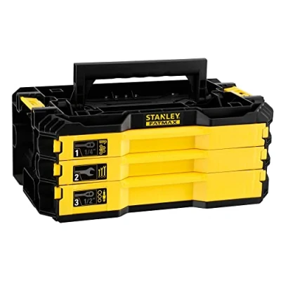 Image de Stanley BOITE 3 TIROIRS OUTILLÉE PRO STACK 126 PCS FMMT98107 1