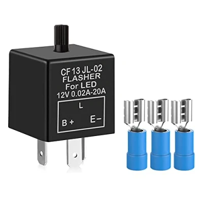 Image de Gebildet Clignotant réglable 3Pin pour Les Clignotants de LED CF13 JL 02 EP34 Relais électronique 12V 0.1W 150W