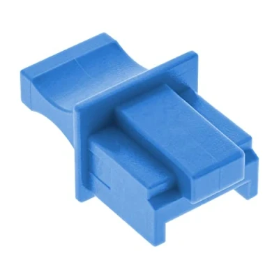 Image de InLine 59942A Lot de 10 cache poussière pour prise RJ45 Bleu