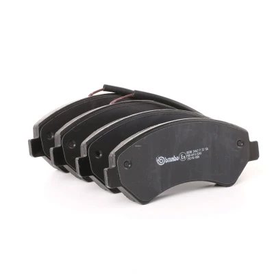 Image de BREMBO P 23 136 Jeu de plaquettes frein contact signal d&#039;usure inclus avec vis d&#039;étrier accessoires FIAT: Ducato III Van