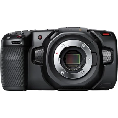 Image de Blackmagic Design Pocket Cinema Camera 4K Caméscope portatif Noir Ultra HD Caméscopes numériques (Micro Four Thirds, Carte mémoire, CFast 2.0,SD, RAW, Auto/Manuel, 12,7 cm (5&quot;))