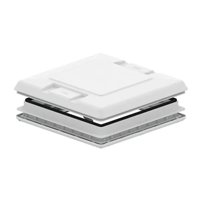 Image de Lanterneau vent Crystal Fiamma 50x50cm pour camping car et caravane