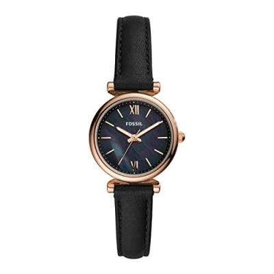 Image de Fossil Carlie MINI Montre, Femme, Taille: One Size, Black