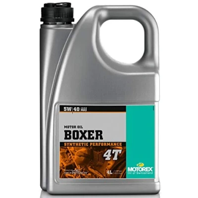 Image de Huile MOTO Motorex Boxer 4T SAE 5W40 en bidon de 4L