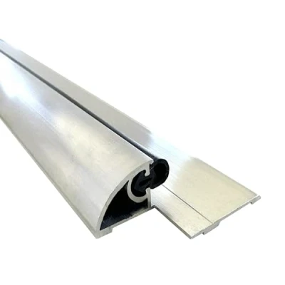 Image de HOMEWELL Seuil de porte PMR, Largeur 50mm Lg 930mm + joint d&#039;étanchéité DECOUPE ANGLES Finition Brut