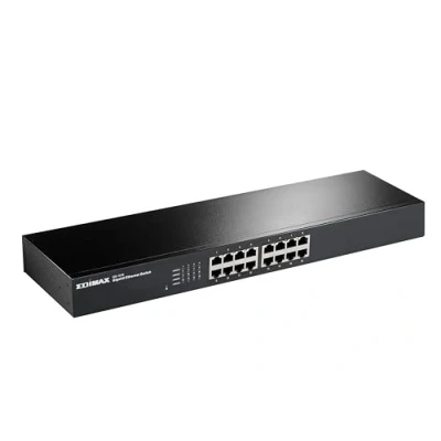 Image de Edimax GS 1016 V2 commutateur réseau Géré Gigabit Ethernet (10/100/1000) Noir