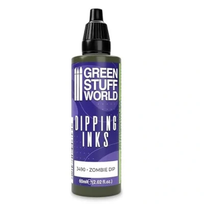 Image de Green Stuff World Dipping Ink Peinture de modélisme à contraste élevé 60 ml (Zombie)
