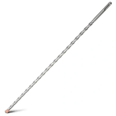 Image de HSAWBIT Foret de maçonnerie SDS Plus 12 mm x 600 long, pointe en carbure tungstène Plus, pour mur, pierre, béton, brique