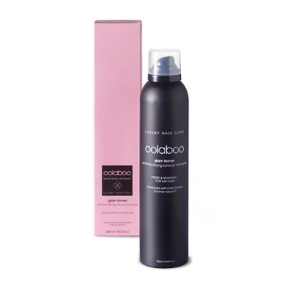 Image de Oolaboo Laque Soin capillaire Glam Former fixation extrême Runway