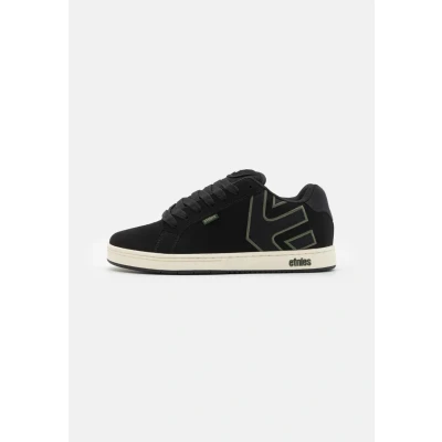 Image de Etnies Homme Fader Chaussure de Skate, Noir/Vert, 47 EU