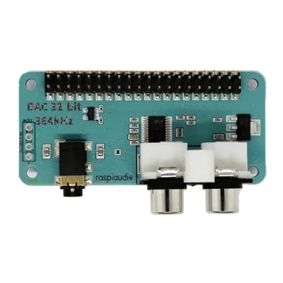 Image de RASPIAUDIO Audio DAC Hat Sound Card (Audio+V3) for Raspberry PI5 / PI4 Pi Zero PI3 PI3B PI3B+ Better Quality Than USB