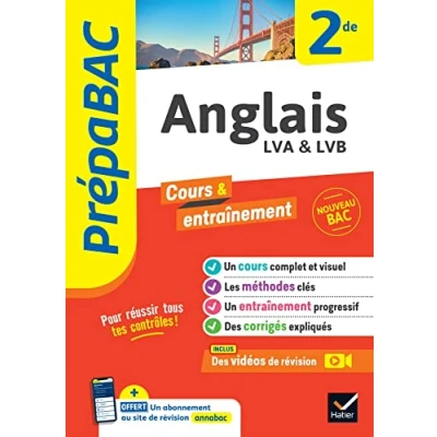 Image de Prépabac Anglais 2de: nouveau programme de Seconde Livre d’occasion Correct