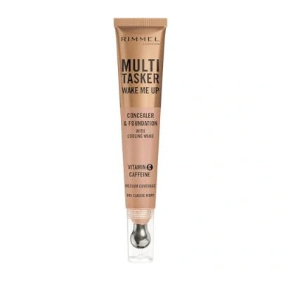 Image de Rimmel Multi Tasker Wake Me Up Concealer &amp; Foundation 45 Rose Vanilla, 20ml