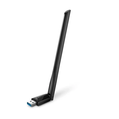 Image de TP Link AC1300 High Gain USB 3.0 Wi Fi Dongle, Dual Band MU MIMO Adapter with 5dBi Antenna for PC/Desktop/Laptop, Supports Windows 11/10/8.1/8/7 (Archer T3U Plus)
