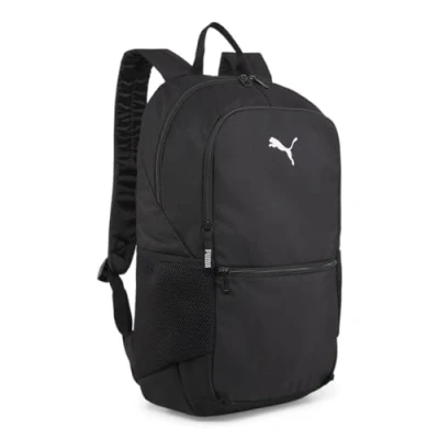 Image de PUMA teamGOAL Backpack with ball net, Sac à dos Adultes unisexes, Black, OSFA