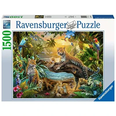 Image de Puzzle 1500 P Léopards Dans La Jungle