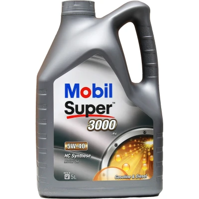 Image de Mobil Super 3000 X1 5W 40 5I Huile moteur 150565 RENAULT: TWINGO 1, Kangoo I, Clio 4, PEUGEOT: 3008 407 Berline, Expert II Tepee