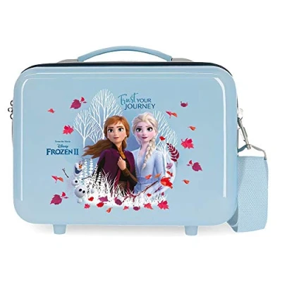 Image de Disney Frozen La Reine des Neiges Trust your journey Trousse de toilette adaptable Bleu 29x21x15 cms ABS