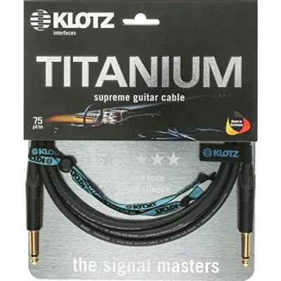 Image de Klotz Ti 0300Pp Titane Câble Gitarowy 3M