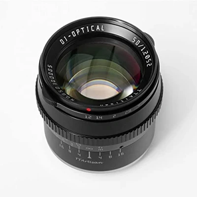Image de TTartisan 50 mm F1.2 APS C Objectif Grande Ouverture Mise au Point Manuelle Compatible avec Nikon Z Mount Z50